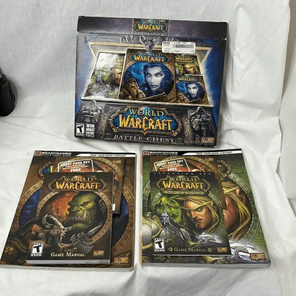 World of Warcraft Battle Chest‎ (PC/Mac Computer Game) - See Pics for Details